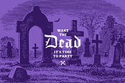 Vintage Halloween Illustrations, a Seasonal Illustration by Graphic Goods (Thumbnail 6 of 12)