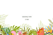 Summer time, Tropical clipart, a Decorative Illustration by Usis (Thumbnail 13 of 13)