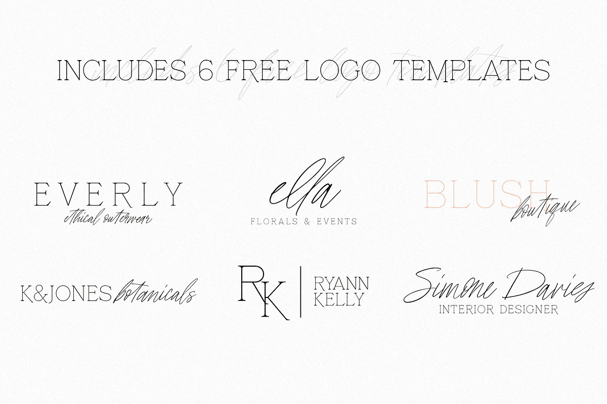 Kyoto Wedding Font Duo w/ Extras, a Serif Font by Jen Wagner Co (Photo 9 of 9)