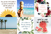 Sunset Skies Hand Lettered Font, a Sans Serif Font by Jordyn Alison Designs (Thumbnail 2 of 7)