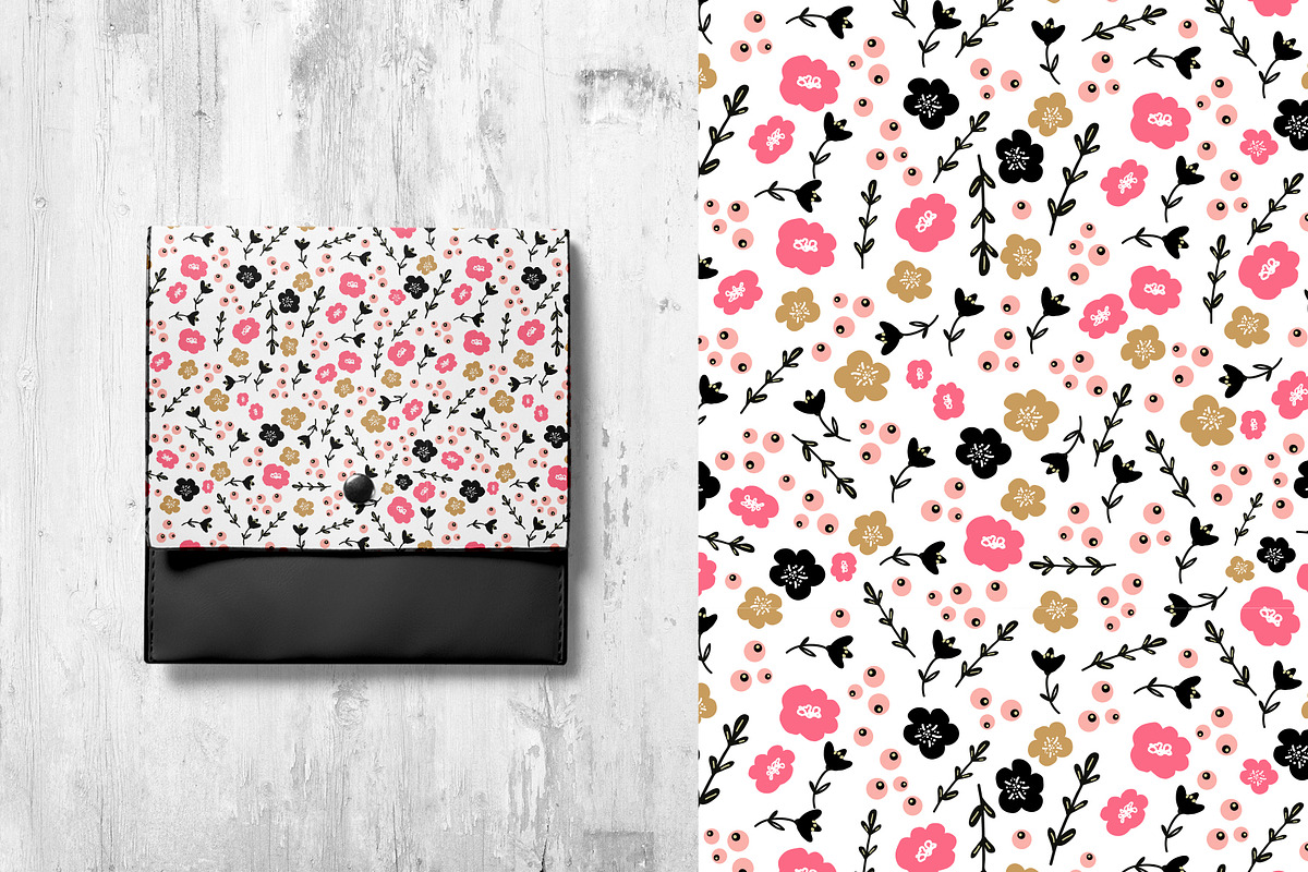 Ditsy flower pattern, a Pattern Graphic by Cozy pattern shop (Photo 4 of 10)