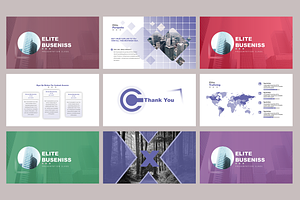 Elite Business PowerPoint Template