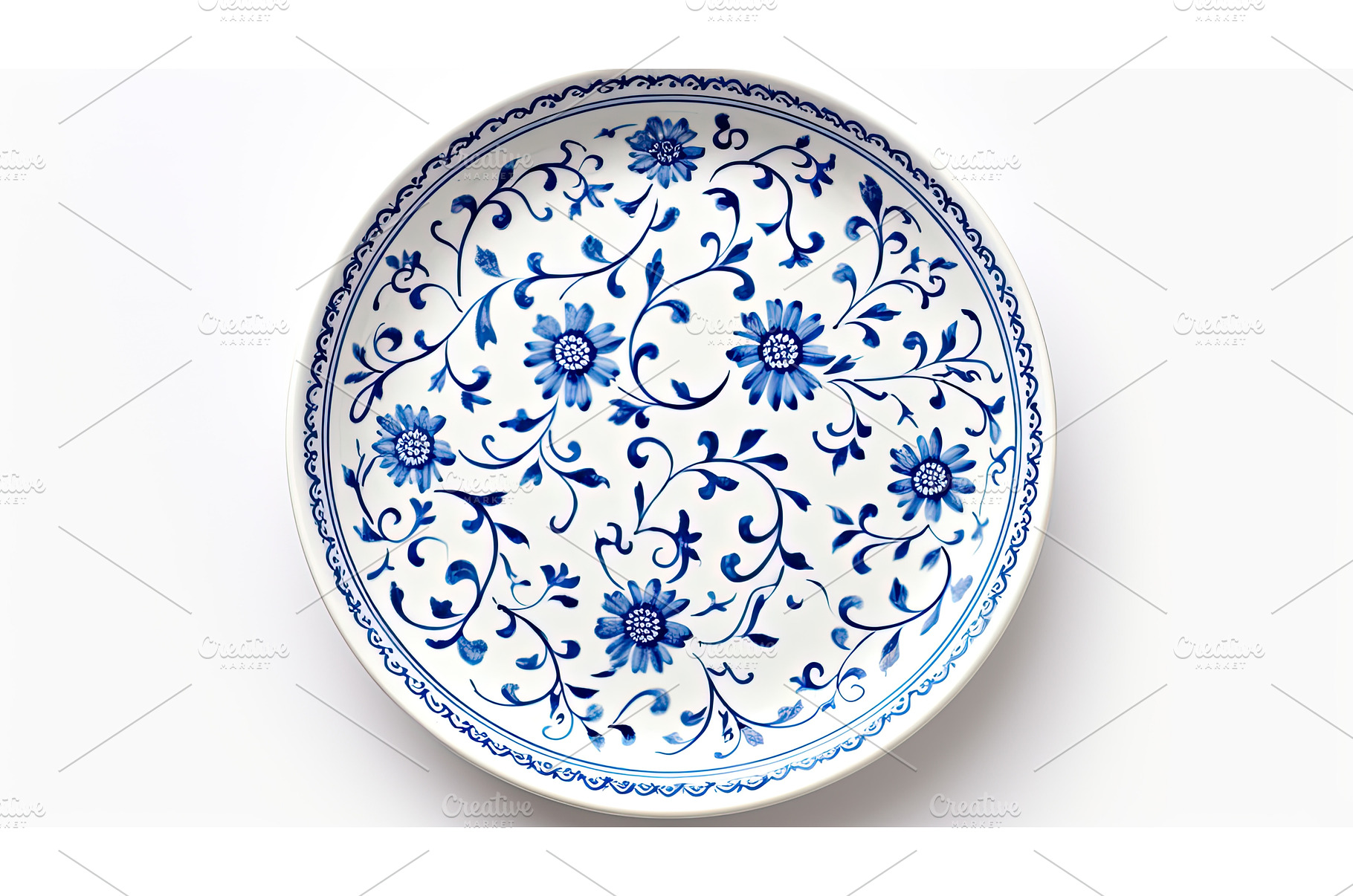 showcases blue white pattern ai, a Background Photo by pikepicture