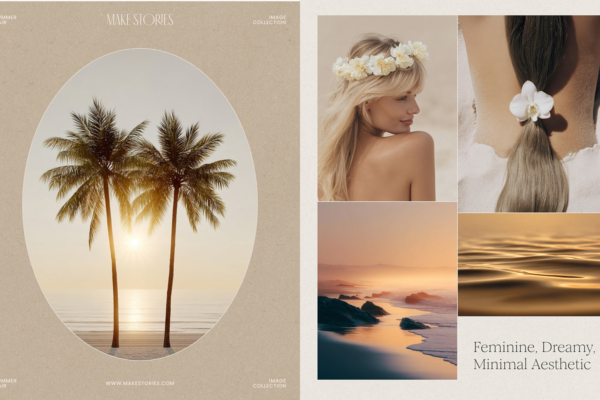 Summer Hair + Calm Beach Images, a Beauty & Fashion Photo by Make Stories Studio (Photo 3 of 7)