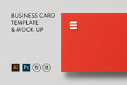Business Card Mockup Template Logo, a Business Card Template by PrintPixel (Thumbnail 1 of 8)