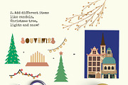Vector City Postcard Creator, an Object Graphic by saturday.sketch (Thumbnail 6 of 10)