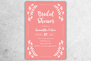 Cute Bridal Shower Invite Pack, a Stationery Template by BF Studios (Thumbnail 2 of 3)