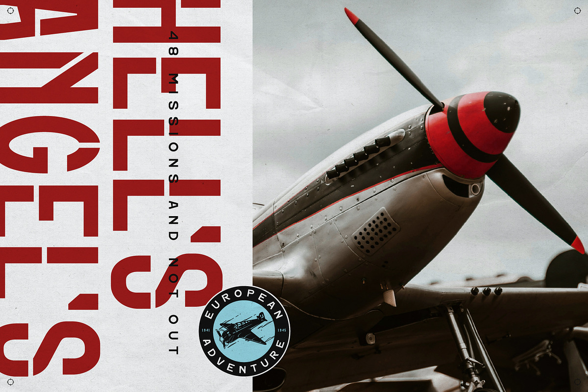 Flak Alley, a Sans Serif Font by UppercapType (Photo 3 of 13)