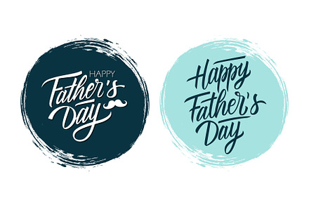 Father's Day lettering