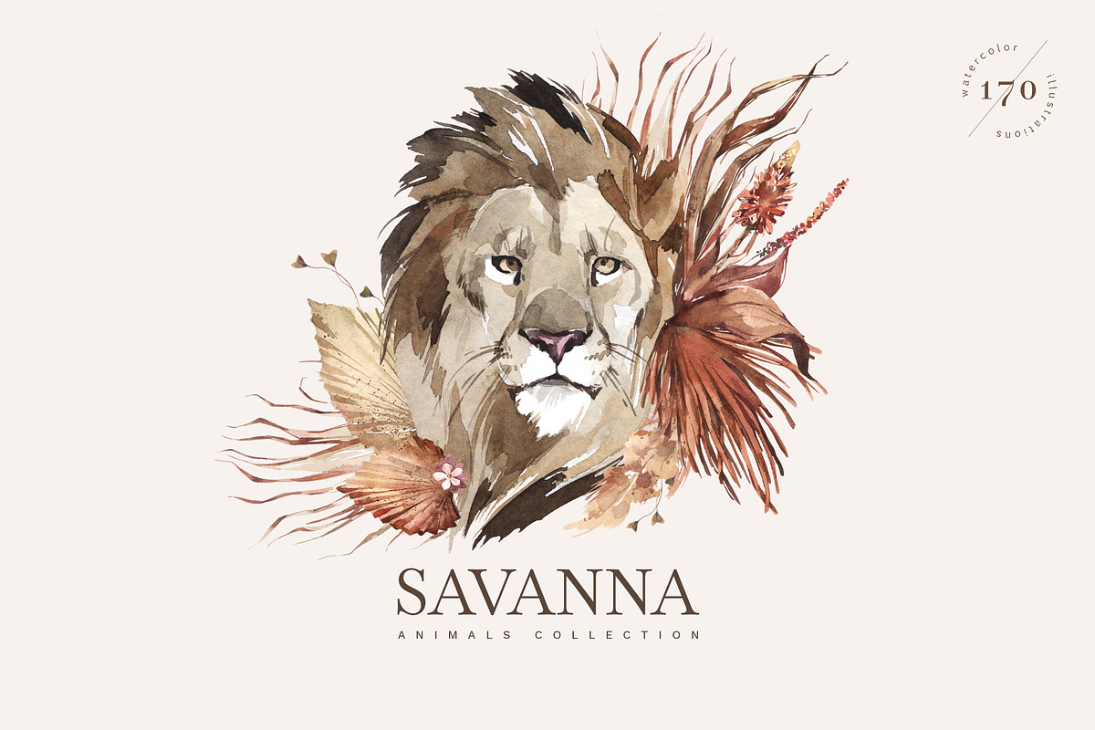 BUNDLE 3400+ in 1 Illustrations, an Animal Illustration by Anastezia Luneva (Photo 2 of 22)