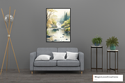 Nature Landscape Print Wall Decor, a Poster Template by MagicLove Creations (Thumbnail 5 of 8)