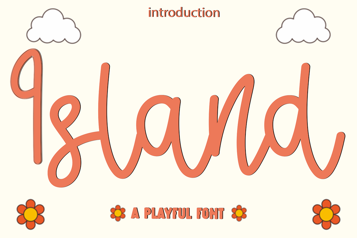 Island, a Handwritten Font by InermediaSTUDIO (Photo 1 of 7)