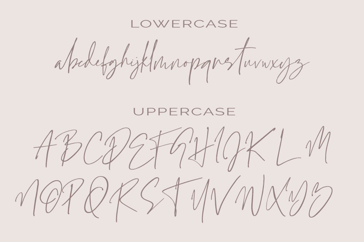 Sultry - Signature Font, a Handwritten Font by Jeff Napadow (Photo 2 of 5)