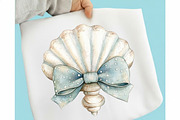 Watercolor Summer Coastal Beach Clip, an Illustration by designcity5 (Thumbnail 3 of 5)