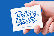 Bostony Kintens Bold Brush Font, a Script Font by Letterena Studios Script (Thumbnail 12 of 20)