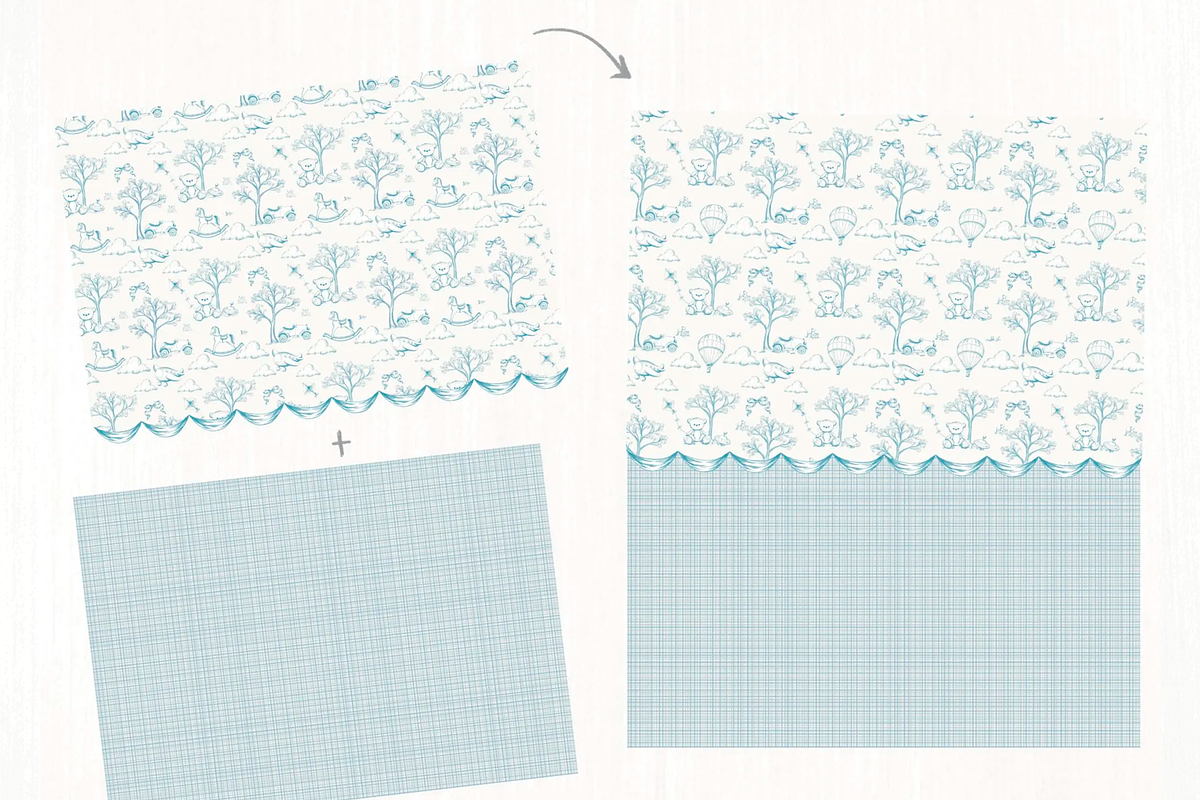 Toile de Jouy Digital Kit – Vintage, an Illustration by Lolytop Studio (Photo 2 of 5)