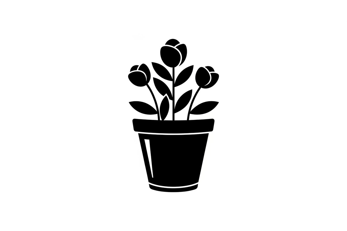 Flower Pot Silhouette Vector Bundle, an Illustration by jahid234 (Photo 27 of 49)