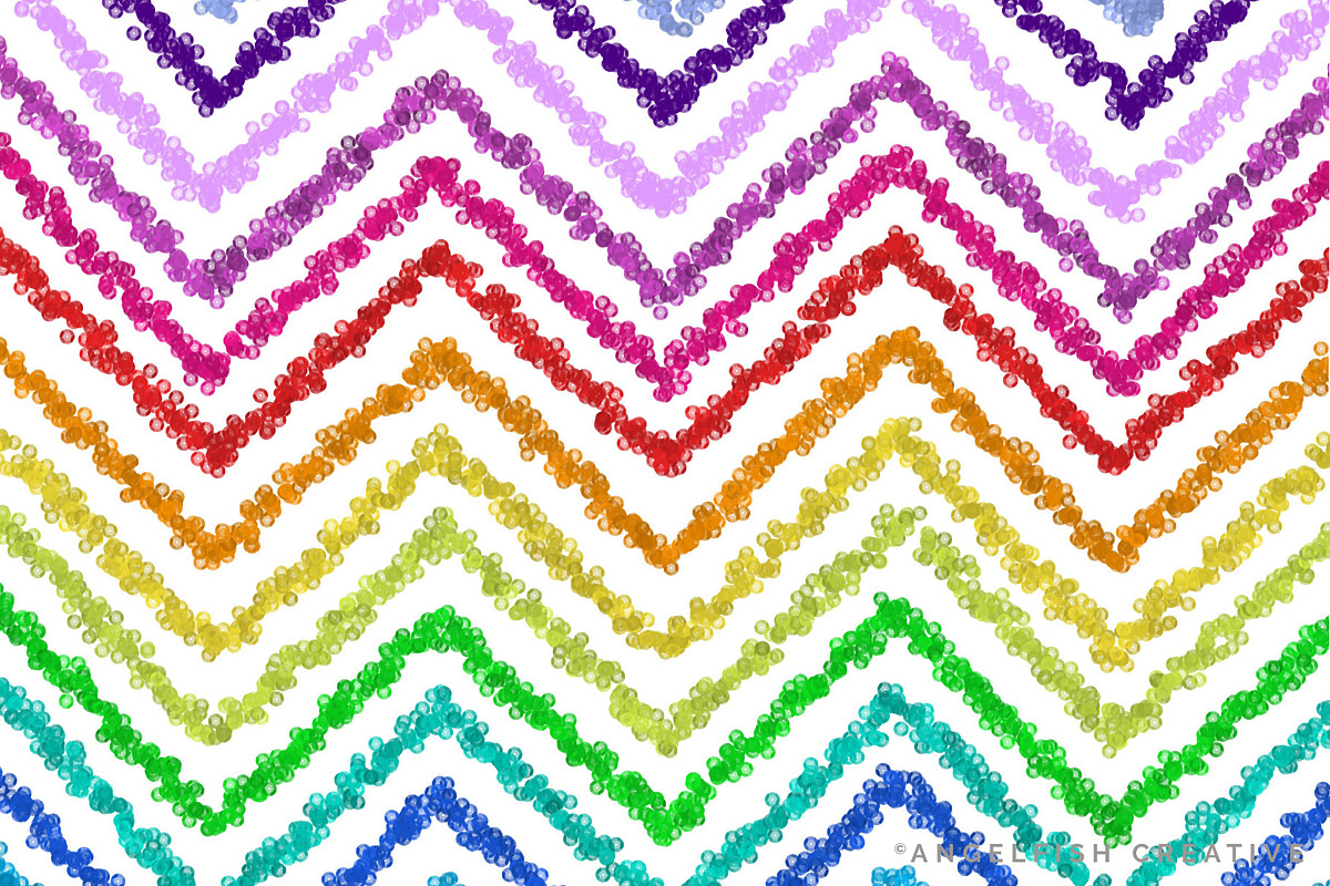 Sequins Brush Set for Procreate, a Brush Add-On by AngelfishCreative (Photo 6 of 7)