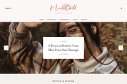 Fashion Blogger Template - MoonChild, a Websites & App Template by ThemeShine (Thumbnail 1 of 4)