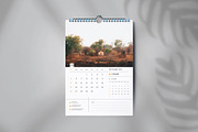 Wall calendar design template, a Stationery Template by Tanmoy Topu (Thumbnail 3 of 3)
