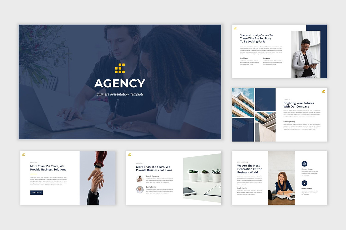 Agency - Business Keynote Templates, a Presentation Template by BumbleGraph Studio (Photo 2 of 5)