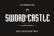 Sword Castle Font, a Serif Font by majesticlogo (Thumbnail 1 of 6)