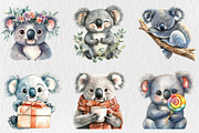 Cute Koala Clipart Bundle, an Animal Illustration by Rose Art (Thumbnail 4 of 4)