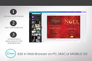 Noel Christmas Program Canva Templat, a Brochure Template by Godserv Designs (Thumbnail 3 of 11)