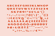 Cherry Bomb - Wide Sans Serif, a Sans Serif Font by Creative Type (Thumbnail 8 of 8)