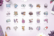 Self-Care & Mental Health Icons, an Icon by Good Stuff No Nonsense (Thumbnail 3 of 11)