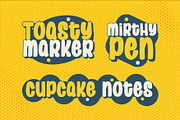 Wafer Trick a Handwritten Font, a Handwritten Font by Rasiorise Studio (Thumbnail 9 of 12)