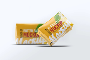 Butter Pack Mock-Up