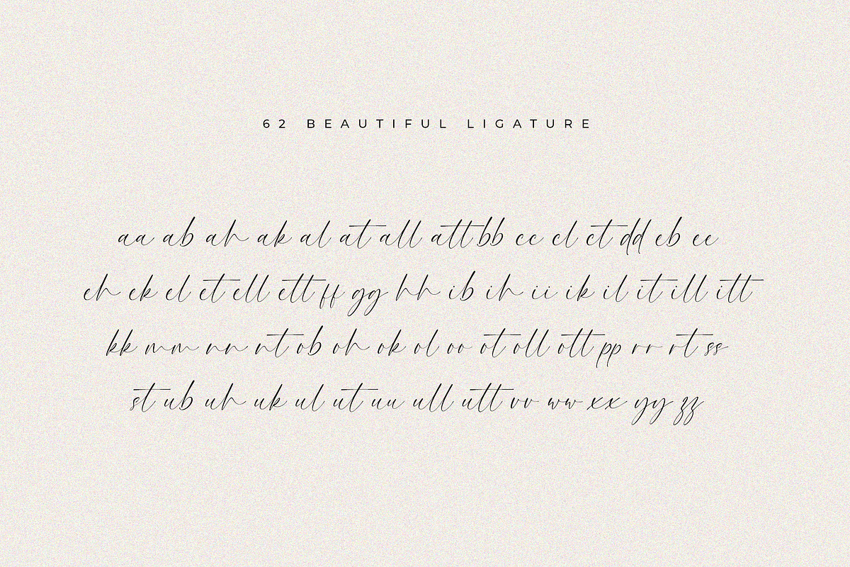 Adoraline Script Calligraphy Font, a Script Font by Pen Culture (Photo 10 of 11)