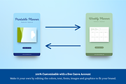 Pinterest Pin Templates Printables, a Social Media Template by The Chaos Project (Thumbnail 3 of 8)