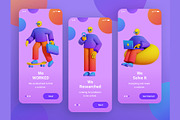 WORK3D Character Illustrations, an Object Graphic by Rakata Studio (Thumbnail 2 of 6)