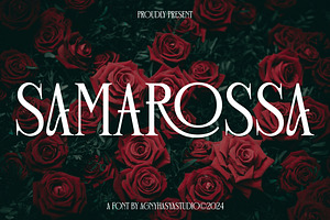 Samarossa - A Classic Display Serif