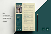 Word Resume Template, a Resume Template by BixBar (Thumbnail 1 of 3)