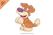 Big Bundle of Cartoon Dogs 04., an Animal Illustration by KENO Mascots (Thumbnail 4 of 7)