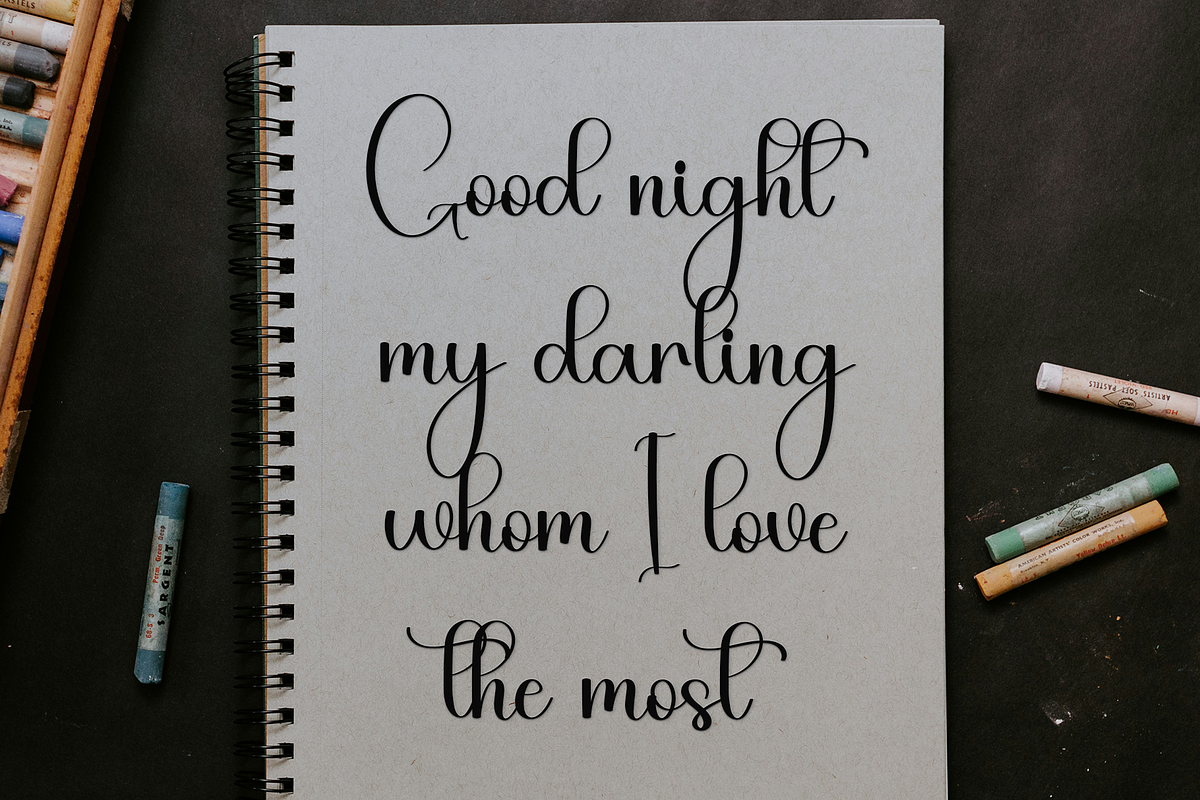Kitchen, a Handwritten Font by FreshTypeINK (Photo 7 of 8)