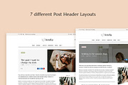 Ariella - Personal WordPress Blog, a WordPress Template by Creanncy (Thumbnail 5 of 6)