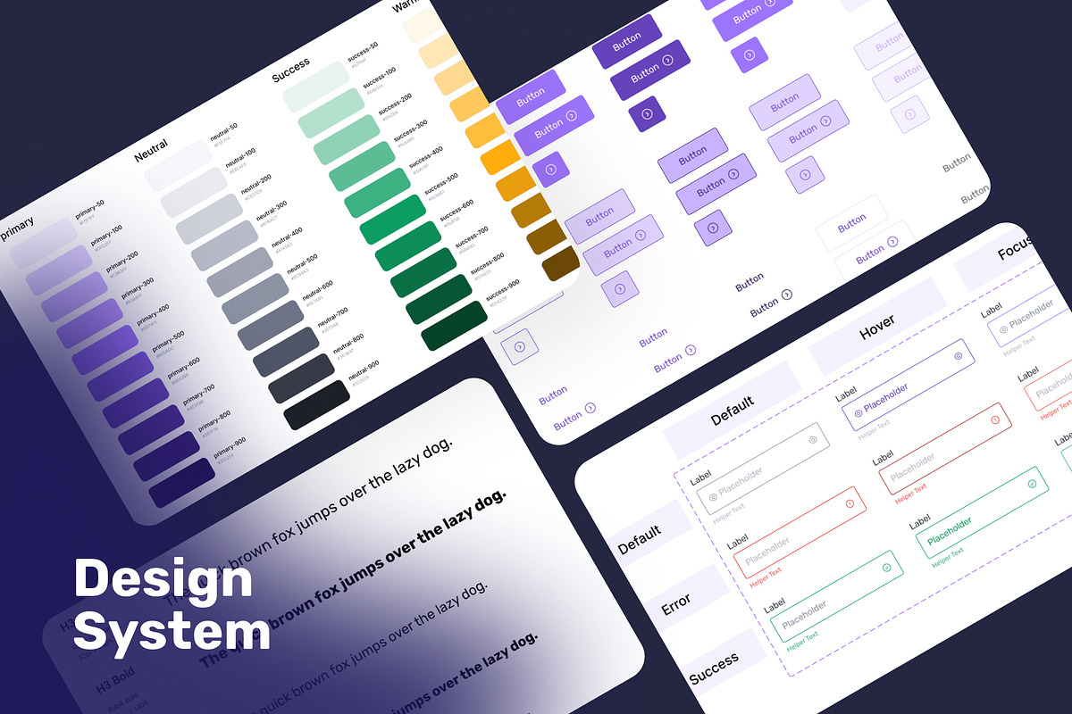 Modern E-Learning Platform UI Kit, an UI Kit Template by Bixproducts (Photo 5 of 8)
