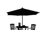 Table Umbrella Beach Silhouette, an Illustration by Amazin_art (Thumbnail 4 of 13)