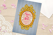 Antique baroque photo frame, an Object Graphic by KatPush (Thumbnail 4 of 5)