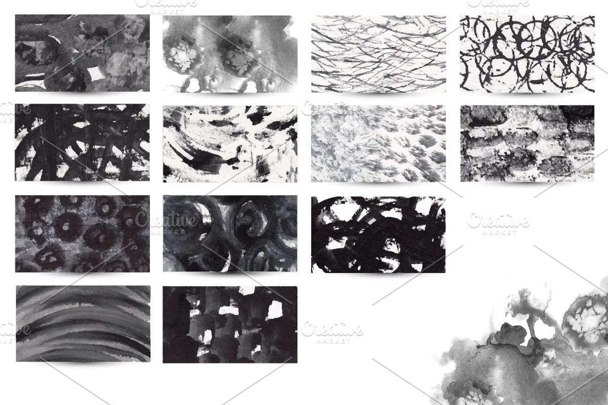 40 colorful grunge textures preview 4