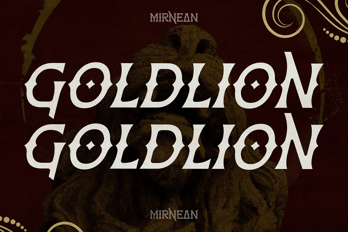 Mirnean Display Typeface Font, a Sans Serif Font by Storytype Studio (Photo 5 of 15)