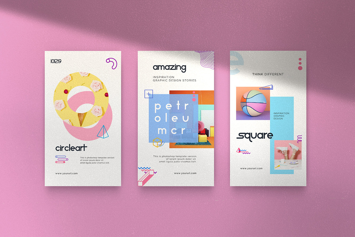 Geometri Brand Social Media Kit, a Social Media Template by Dirtytemp Studio (Photo 9 of 13)
