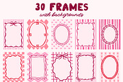 Valentine Frames And Illustrations, an Object Graphic by ArtFM (Thumbnail 5 of 11)