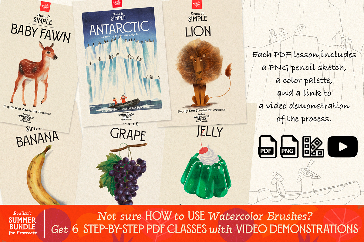 VV Realistic Summer Bundle • 6 in 1, a Brush Add-On by Vintage Voyage Supply (Photo 18 of 18)