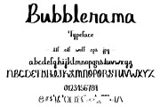Font Bubblerama Cute Creative Sans, a Sans Serif Font by PageLightStudios (Thumbnail 1 of 4)