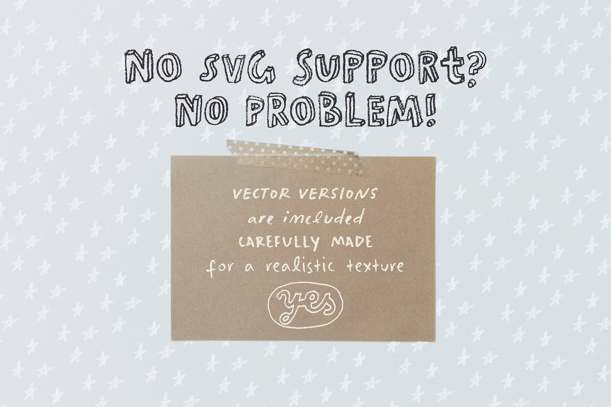 Sketchbook Set Font Collection, a Handwritten Font by Ana's Fonts (Photo 10 of 10)